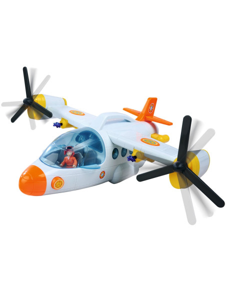 S109252615038,Avion Simba Fireman Sam Swift Rescue 42 cm cu figurine si accesorii