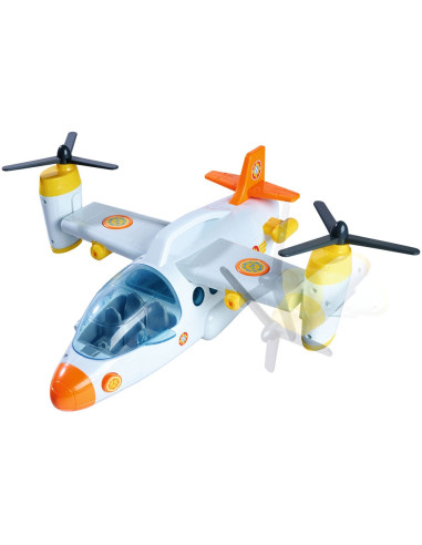 S109252615038,Avion Simba Fireman Sam Swift Rescue 42 cm cu figurine si accesorii