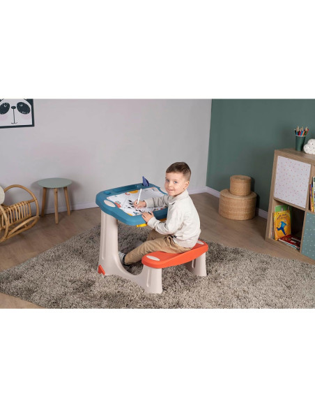 S7600420224,Banca scolara Smoby Magical Desk cu accesorii