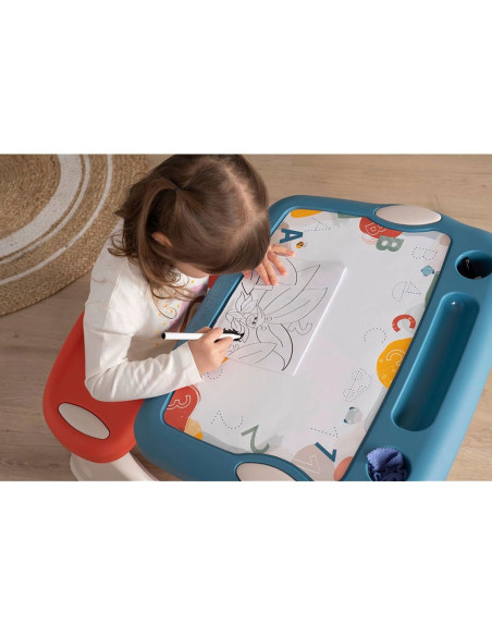 S7600420224,Banca scolara Smoby Magical Desk cu accesorii