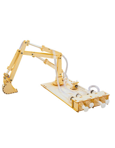 CH2053,Kit stem, construieste singur - Excavator din lemn hidraulic