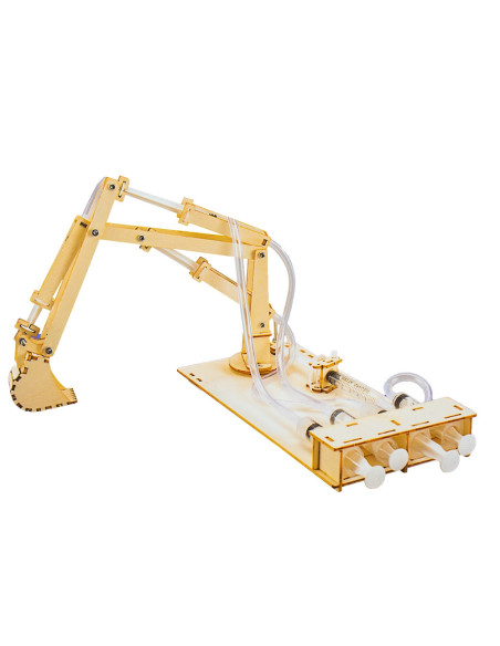 CH2053,Kit stem, construieste singur - Excavator din lemn hidraulic