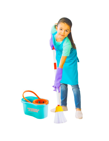 HJ611A,Set curatenie, mop si galeata