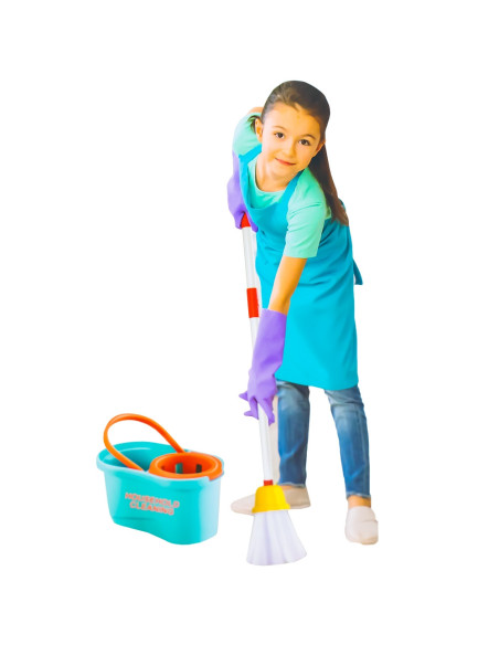 HJ611A,Set curatenie, mop si galeata