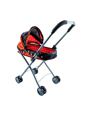 S868-4,Carucior pentru papusi, cadru metal