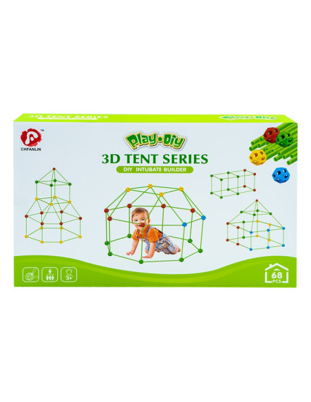 137-2,Set de constructie 3D, cort