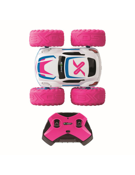 7530-20250,Masina Cu Telecomanda Exost Rc 1:18 360 Cross Led Amazone