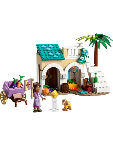43223,Lego Disney Princess Wish Asha In Orasul Rozelor 43223