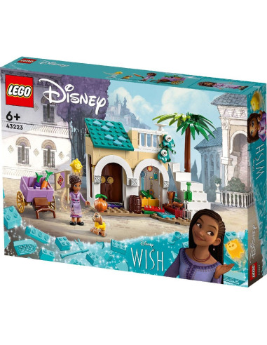 43223,Lego Disney Princess Wish Asha In Orasul Rozelor 43223