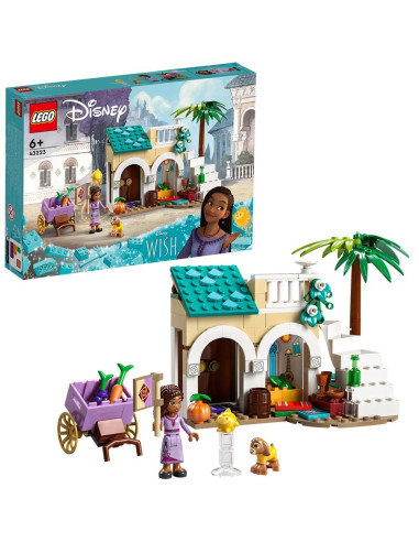 43223,Lego Disney Princess Wish Asha In Orasul Rozelor 43223