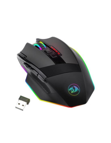 M801P-RGB,Mouse gaming wireless si cu fir Redragon Sniper Pro negru iluminare RGB