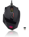 M801P-RGB,Mouse gaming wireless si cu fir Redragon Sniper Pro negru iluminare RGB