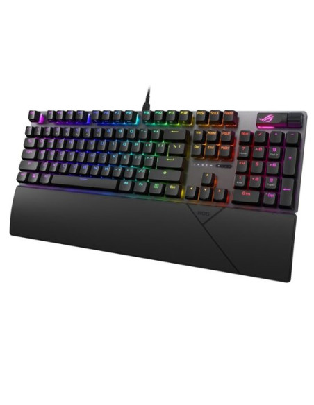 90MP036A-BKUA01,Tastatura gaming mecanica ASUS ROG Strix Scope II NX neagra iluminare RGB