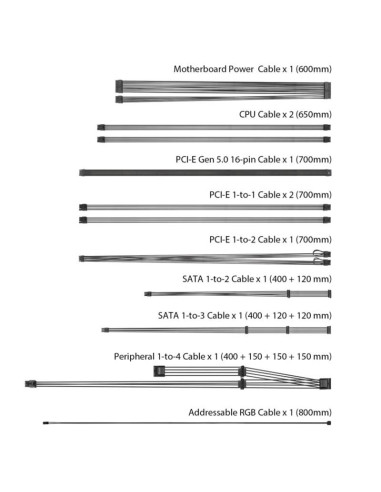 90YE00P0-B0NA00,Sursa full modulara ASUS ROG Strix 1200W Aura Edition neagra iluminare aRGB