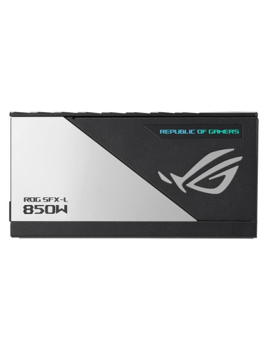 90YE00N3-B0NA00,Sursa full modulara ASUS ROG Loki SFX-L 850W neagra cu alb iluminare aRGB