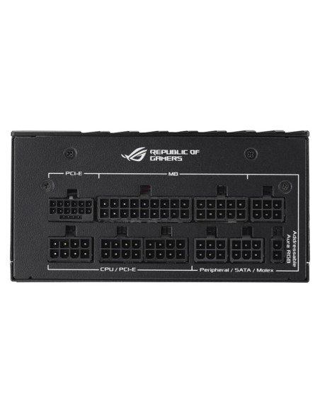 90YE00N3-B0NA00,Sursa full modulara ASUS ROG Loki SFX-L 850W neagra cu alb iluminare aRGB