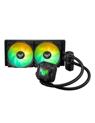 90RC00U1-M0UAY0,Cooler procesor cu lichid ASUS TUF LC II 240 negru iluminare aRGB