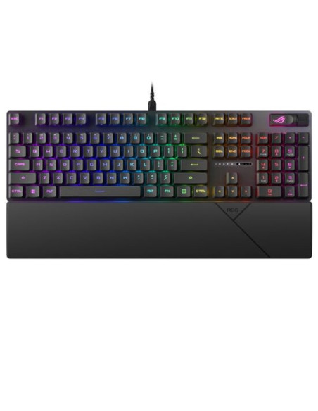 90MP0350-BKUA01,Tastatura gaming mecanica ASUS ROG Strix Scope II RX neagra iluminare RGB