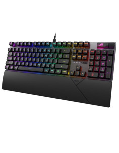 90MP0350-BKUA01,Tastatura gaming mecanica ASUS ROG Strix Scope II RX neagra iluminare RGB 2