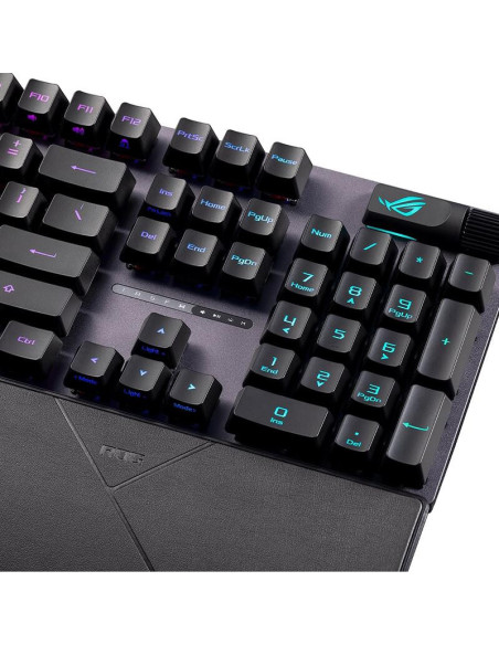 90MP0350-BKUA01,Tastatura gaming mecanica ASUS ROG Strix Scope II RX neagra iluminare RGB