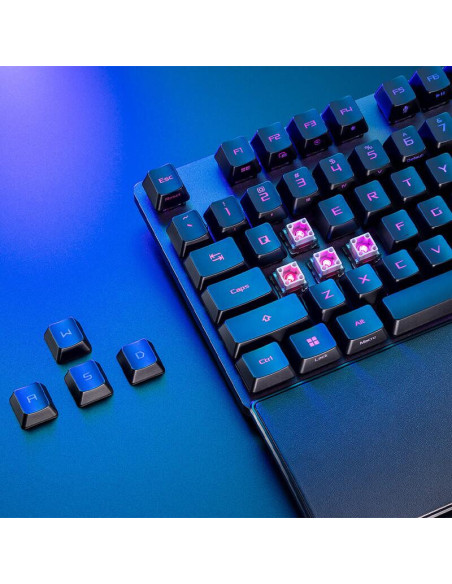 90MP0350-BKUA01,Tastatura gaming mecanica ASUS ROG Strix Scope II RX neagra iluminare RGB