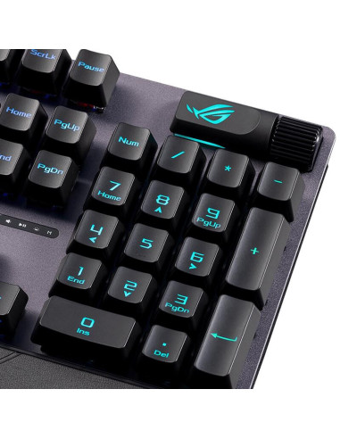 90MP0350-BKUA01,Tastatura gaming mecanica ASUS ROG Strix Scope II RX neagra iluminare RGB