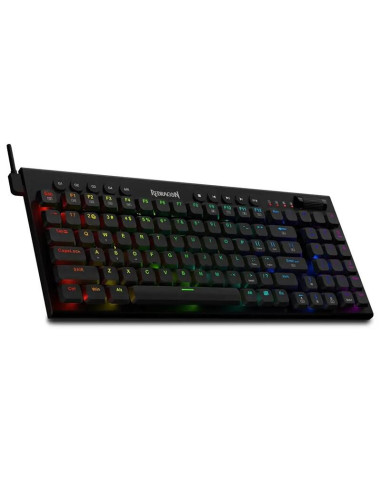 K653-RGB,Tastatura gaming mecanica Redragon Sion neagra iluminare RGB switch-uri rosii