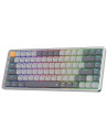 K652GG-RGB-PRO,Tastatura gaming mecanica Bluetooth cu fir si wireless Redragon Azure gri iluminare RGB switch-uri rosii