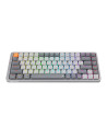 K652GG-RGB-PRO,Tastatura gaming mecanica Bluetooth cu fir si wireless Redragon Azure gri iluminare RGB switch-uri rosii