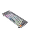 K652GG-RGB-PRO,Tastatura gaming mecanica Bluetooth cu fir si wireless Redragon Azure gri iluminare RGB switch-uri rosii