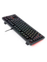 K598P-KBS,Tastatura gaming Bluetooth cu fir si wireless Redragon Karma neagra iluminare RGB switch-uri albastre