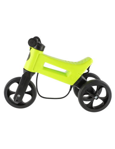 8595557516552,Bicicleta fara pedale Funny Wheels Rider YETTI SUPERPACK 3 in 1 Lime/Black