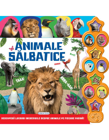 978-606-024-209-3,Carte cu sunete - Animale salbatice