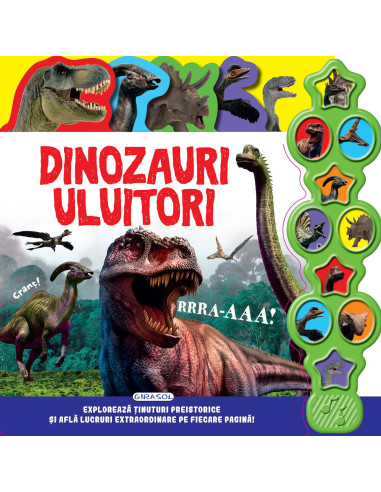 978-606-024-208-6,Carte cu sunete - Dinozauri uluitori