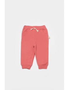 UP-BC-CSY8022-3,Pantaloni lungi, Two thread, 100%bumbac organic - Rose, BabyCosy (Marime: 3-6 Luni) 2