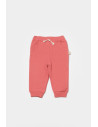 UP-BC-CSY8022-3,Pantaloni lungi, Two thread, 100%bumbac organic - Rose, BabyCosy (Marime: 3-6 Luni)