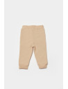 UP-BC-CSY8023-18,Pantaloni lungi, Two thread, 100%bumbac organic - Stone, BabyCosy (Marime: 18-24 Luni)