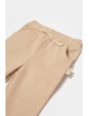 UP-BC-CSY8023-18,Pantaloni lungi, Two thread, 100%bumbac organic - Stone, BabyCosy (Marime: 18-24 Luni)