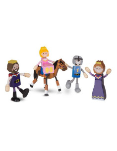 MD2473,Set figurine flexibile Familia Regala - Melissa & Doug