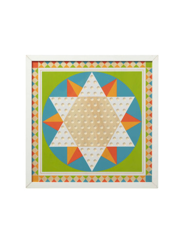 MD30382,Joc de societate 2 in 1 Solitaire si Sah chinezesc - Melissa & Doug