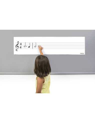 ML94120,Set Portativ cu 85 note muzicale magnetice