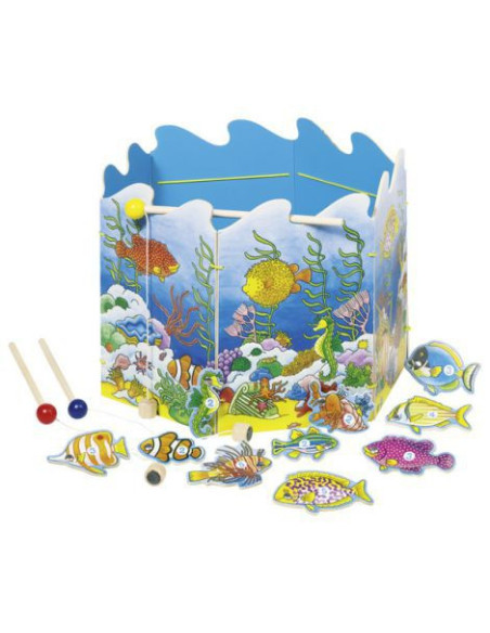 GOKI56884,Joc de pescuit cu 3 undite