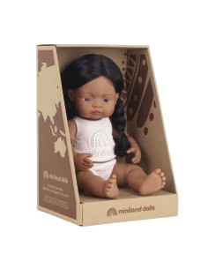 ML31272,Papusa 38 cm, fetita nativ americana, cu corp parfumat 2