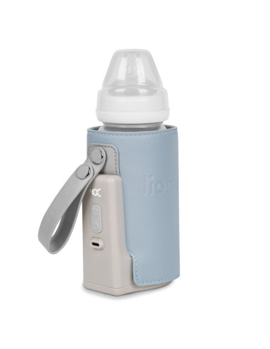 BN-LOC-THERMUP_GO_PLUS_BLUE_SKY,Lionelo - Incalzitor biberoane ThermUp Go Plus, Portabil, Cu aspect elegant, Temperatura constan