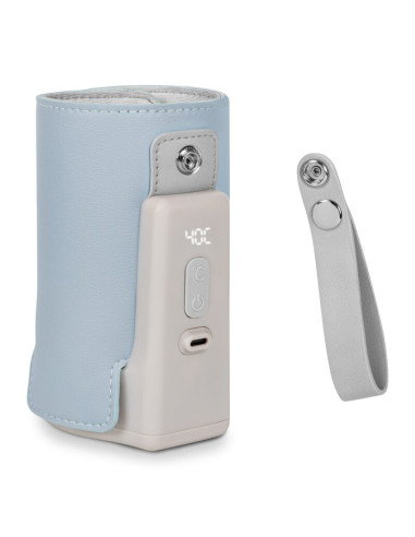 BN-LOC-THERMUP_GO_PLUS_BLUE_SKY,Lionelo - Incalzitor biberoane ThermUp Go Plus, Portabil, Cu aspect elegant, Temperatura constan