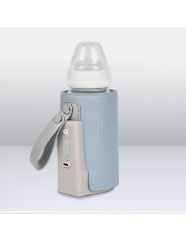 BN-LOC-THERMUP_GO_PLUS_BLUE_SKY,Lionelo - Incalzitor biberoane ThermUp Go Plus, Portabil, Cu aspect elegant, Temperatura constan