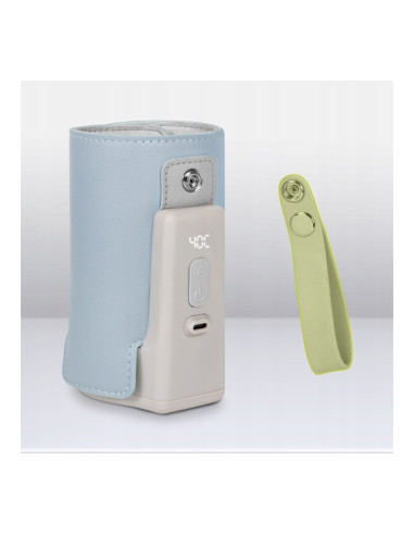 BN-LOC-THERMUP_GO_PLUS_BLUE_SKY,Lionelo - Incalzitor biberoane ThermUp Go Plus, Portabil, Cu aspect elegant, Temperatura constan