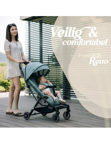BN-49317,Carucior sport pliabil automat Reno Tehnologie inovatoare One-Hand Folding De la nastere pana la 22 kg Din material imp