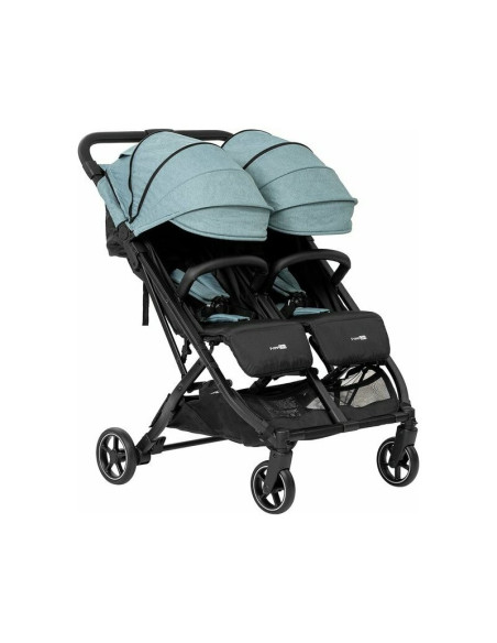 BN-49720,Carucior gemeni Active Twin Cadru din aluminiu Spatar reglabil Pliere compacta Conform cu standardul european de securi