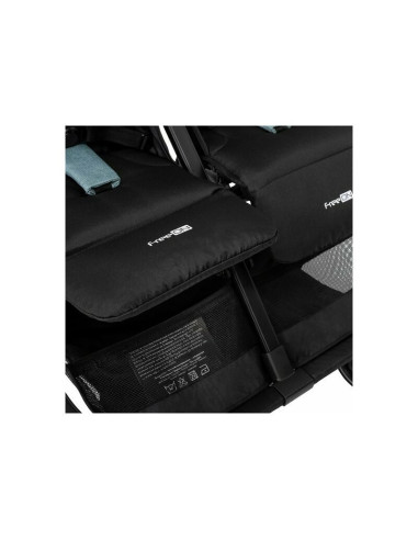 BN-49720,Carucior gemeni Active Twin Cadru din aluminiu Spatar reglabil Pliere compacta Conform cu standardul european de securi